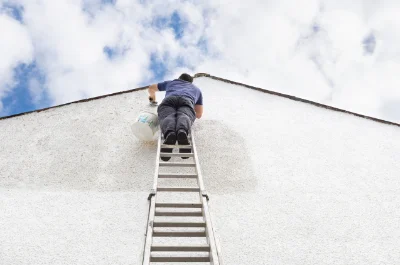 Peinture extérieure à Clessé — façades et ravalement